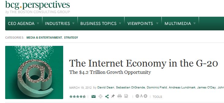 Internet y economia PBI - Progreso economico en la era digital